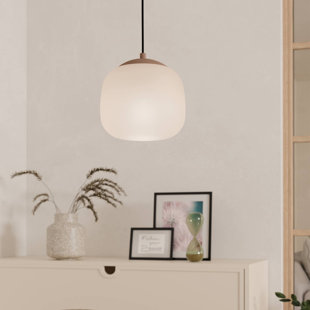 GEORGE OLIVER Carbondale 1 - Light Single Schoolhouse Pendant