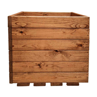 HORTICO Scandinavian Redwood Handmade Wood Planter Box