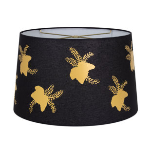 COUTURE, INC. 10'' H x 14'' W Linen Empire Lamp Shade