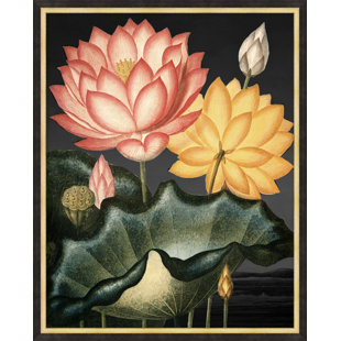 WENDOVER ART GROUP Poetic Botanicals " Poetic Botanicals 4 " by Lillian August Painting Print