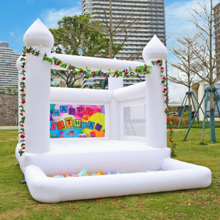 TOBEBEGO 8' x 11' Bounce House with Air Blower