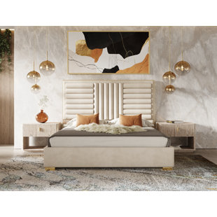 VIG FURNITURE Sunne Upholstered Bed