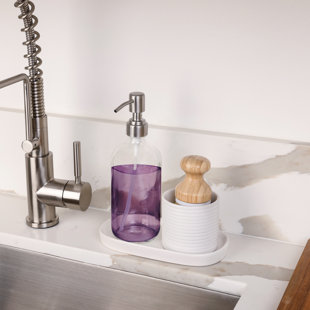 SMARTDESIGN® Ceramic / Porcelain Bathroom Accessory Set