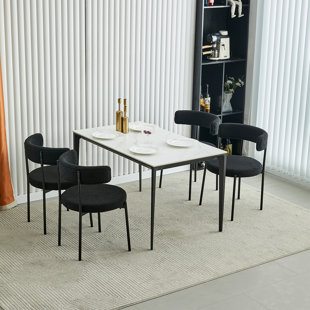 BOJOY 4-tlg. Polsterstuhl-Set Fraleigh