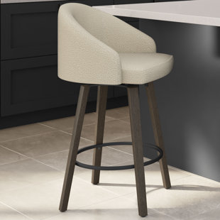 Amisco Foglia Swivel Bar Stool