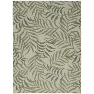 WILDON HOME® Agora Floral Indoor / Outdoor Rug