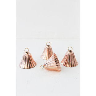 COPPERMILL KITCHEN Metal Holiday Shaped Ornament (Set of 4)