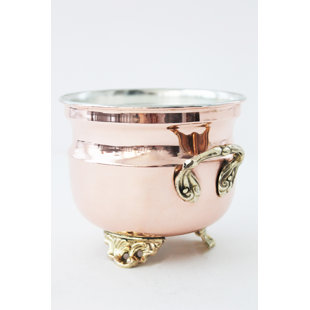 COPPERMILL KITCHEN Grapefruit/Mint Scented Jar Candle with Copper Holder