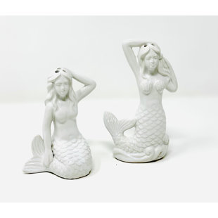 DREW DEROSE DESIGNS Ceramic No Salt & Pepper Shaker (Set of 2)