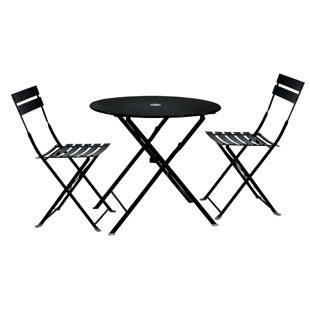 CAROLINA COTTAGE Round 2 - Person 30'' Long Bistro Set