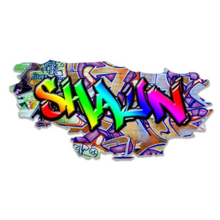MYSTICKY Custom Graffiti Name Wall Decal: Personalized Hip Hop Vinyl Art, Removable Room Decor Sticker