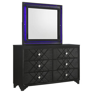 ROSDORF PARK Kariyah Flat Dresser Mirror