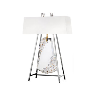 SCHONBEK FOREVER Flora Metal Table Lamp