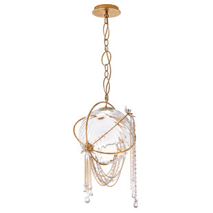 SCHONBEK FOREVER Revere 1 - Light Single Globe LED Pendant