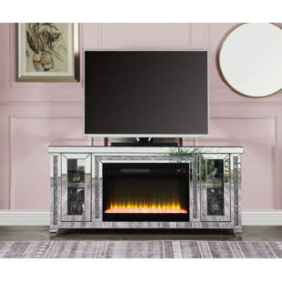 EXCELLENT FUTURE TV Stand for TVs up to 58" with Fireplace Included