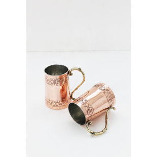 COPPERMILL KITCHEN Vintage Inspired Stein Tankard (Set of 2)