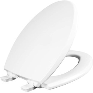 BEMIS Mayfair Elongated Toilet Seat, Slow Close, White