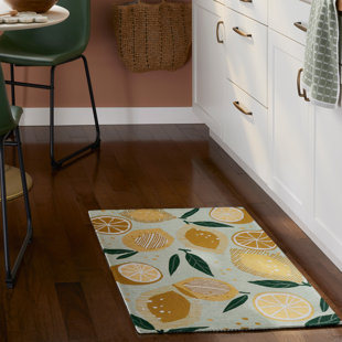 TOWN & COUNTRY LIVING TOWN & COUNTRY Luxe Livie Everwash Non-Slip Backing Kitchen Mats