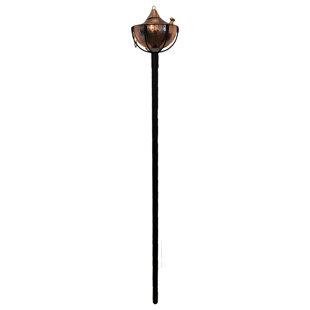 DAGAN, LLC 59'' Metal Citronella Tiki Torch