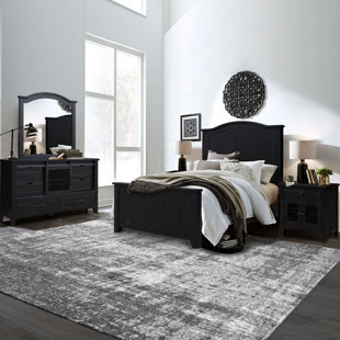 COTTAGE CREEK Stockton 3 Piece Bedroom Set in Vintage Black