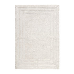 TOWN & COUNTRY LIVING TOWN & COUNTRY EVERYDAY Cloud Shag Area Rug Beige