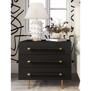 ENZO DECOR Manufactured Wood Nightstand