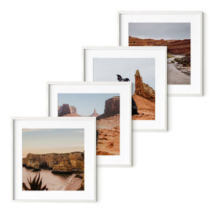 HAUS AND HUES Wood Picture Frame - Set of 4 (Set of 4)