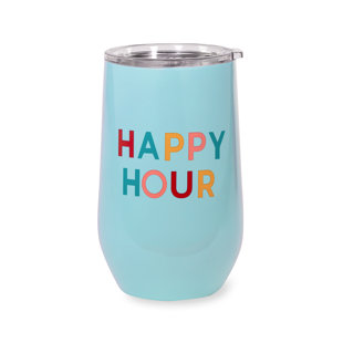 KATE SPADE NEW YORK Stainless Steel Wine Tumbler, Happy Hour