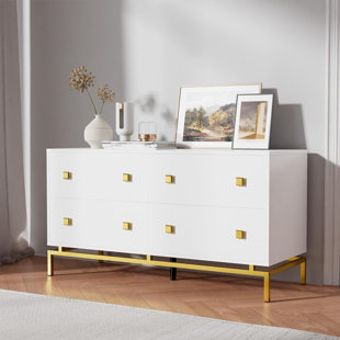 MERCER41 Palwasha 4 Drawer 47.2" W Double Dresser