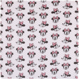 NoJo Disney Minnie Mouse Super Soft Plush Baby Blanket