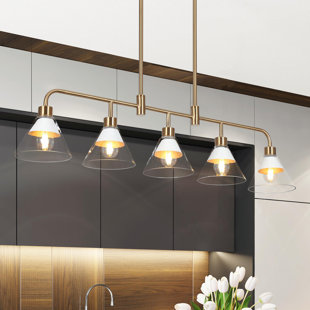 ETTA AVENUE™ Zaira 5 - Light Dimmable Chandelier