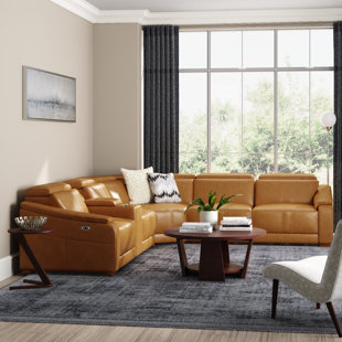 WADE LOGAN® Ayshea Upholstered Power Reclining Sectional