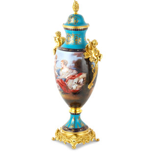 BUYU INTERNATIONAL Porcelain China Decorative Urns & Jars