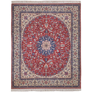EXQUISITE RUGS One-of-a-Kind 9'6" X 10'1" Wool, Area Rug in