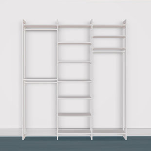 MARTHA STEWART California Closets® The Everyday System™ 72" W 20" D Closet System