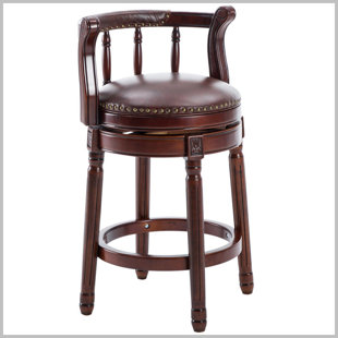 CANORA GREY Aarohi Swivel 26'' Counter Stool