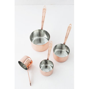 Coppermill Kitchen 4 -Piece Metal Measuring Cup Set