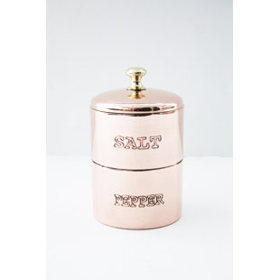 Coppermill Kitchen Vintage Inspired Salt&Pepper Cellar