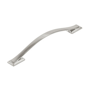 HICKORY HARDWARE Dover Kitchen Cabinet Handles, Solid Core Drawer Pulls for Cabinet Doors, 6-5/16" (160mm) (Set of 5)