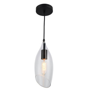 WROUGHT STUDIO™ Stoughton 1 - Light Single Geometric Pendant