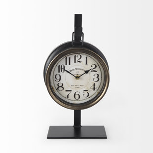 WILLISTON FORGE Robinswood Metal Wall Clock