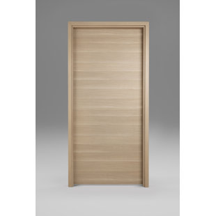 LEGNORI Urban Liso Pre-Hung Italian Interior Door White Oak Prefinished