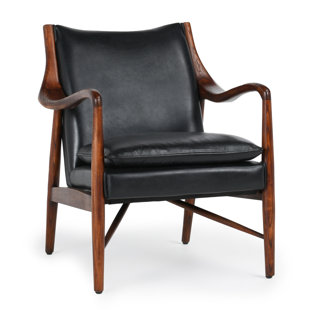 CLASSIC HOME Kareem Leather Armchair