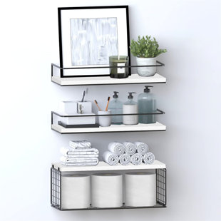 17 STORIES Parren 3 Piece Floating Shelf