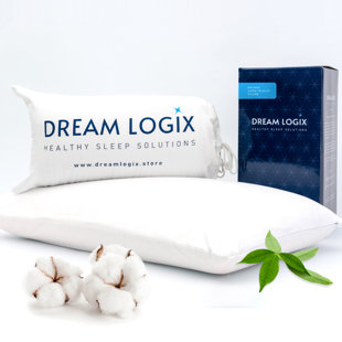 DREAM LOGIX HEALTHY SLEEP SOLUTIONS Talalay Latex Soft-Medium Pillow