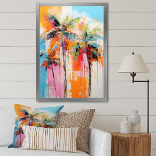 BAY ISLE HOME™ Damani " Palm Trees Palm V "