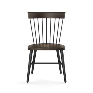 AMISCO Angelina Slat Back Solid Wood Dining Chair (Set of 2)