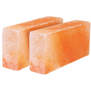 Himalayan Salt Room 4"x8"x2 bricks by Black Tai Salt Co. (Set of 72)