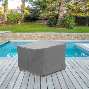KATHY IRELAND HOMES & GARDENS BY TK CLASSICS Outdoor Conversation Set Cover (Set of 2)