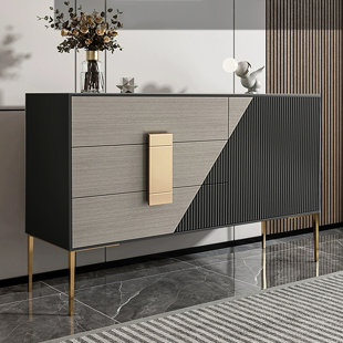 GREAT DEALS TRADING 3 Drawer Sideboard